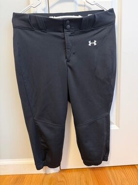 Under Armour Black Athletic Capri Pants